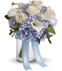 Love in Blue Bouquet from Olney's Flowers of Rome in Rome, NY